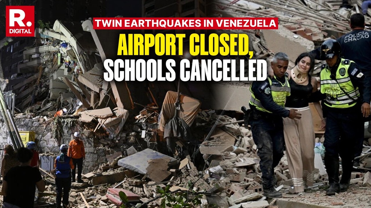 Twin Earthquakes In Venezuela: Rescue Operations Underway In Caracas As Several Feared Trapped