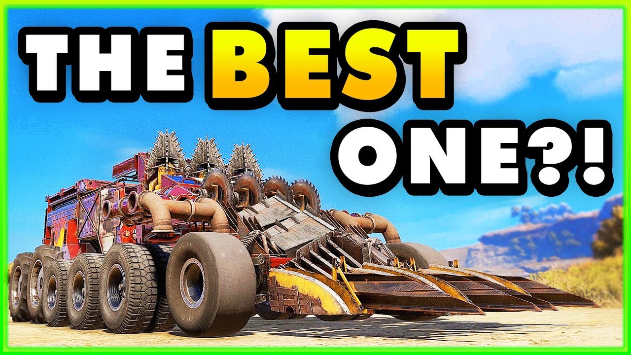 Crossout - The BEST Leviathan Killer I've Ever Played?! (Crossout Gameplay)