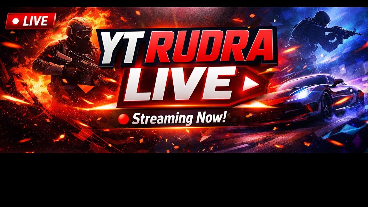 YT RUDRA IS LIVE  is live