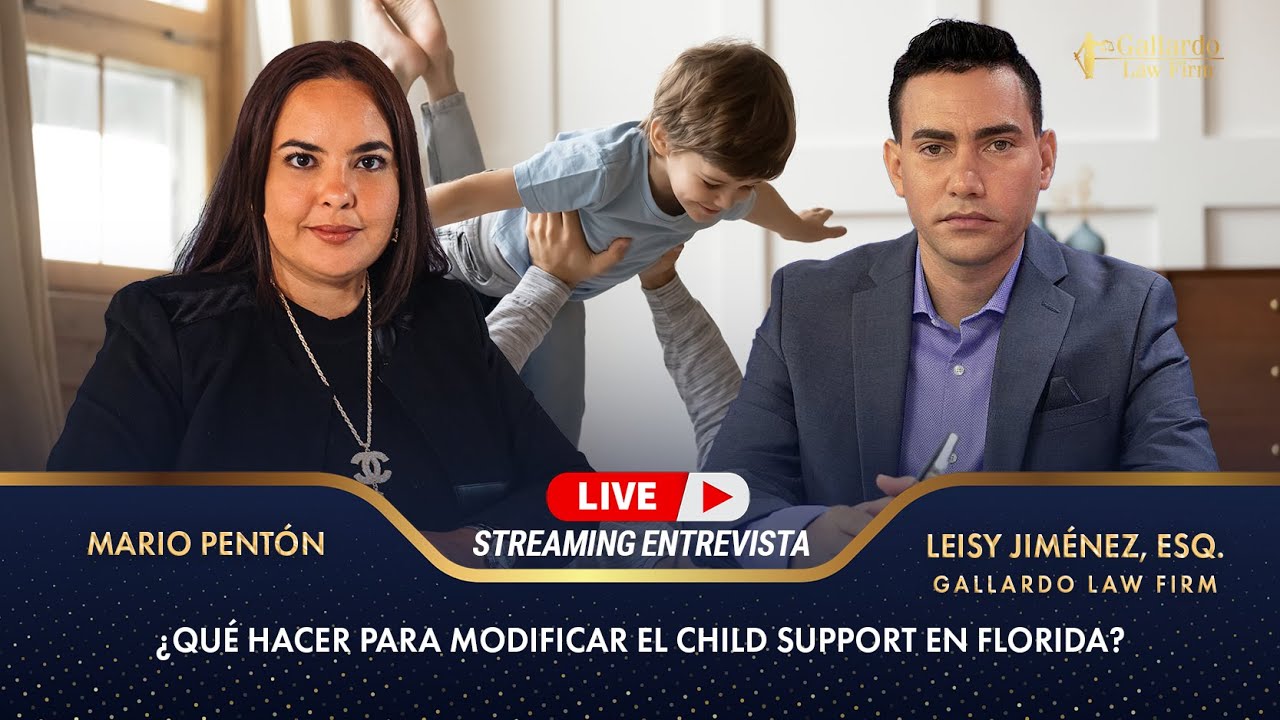 ¿Qué hacer para modificar el Child Support en Florida?