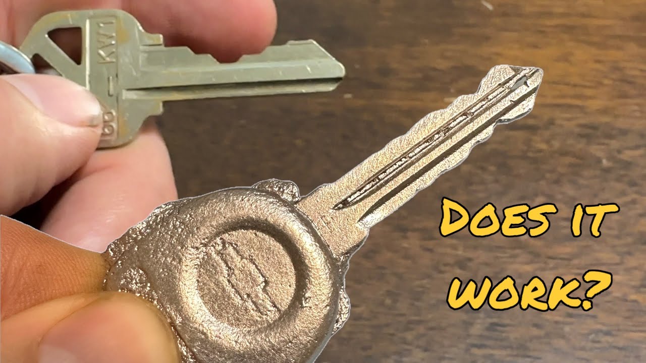 Casting keys at home: Key Casting Challenge