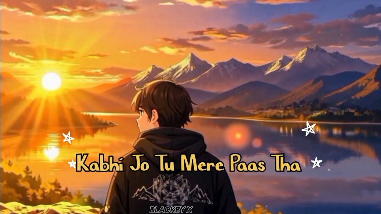 Kabhi Jo Tu Mere Paas Tha - A Heartfelt Journey 💔|| BLACKEY X ||