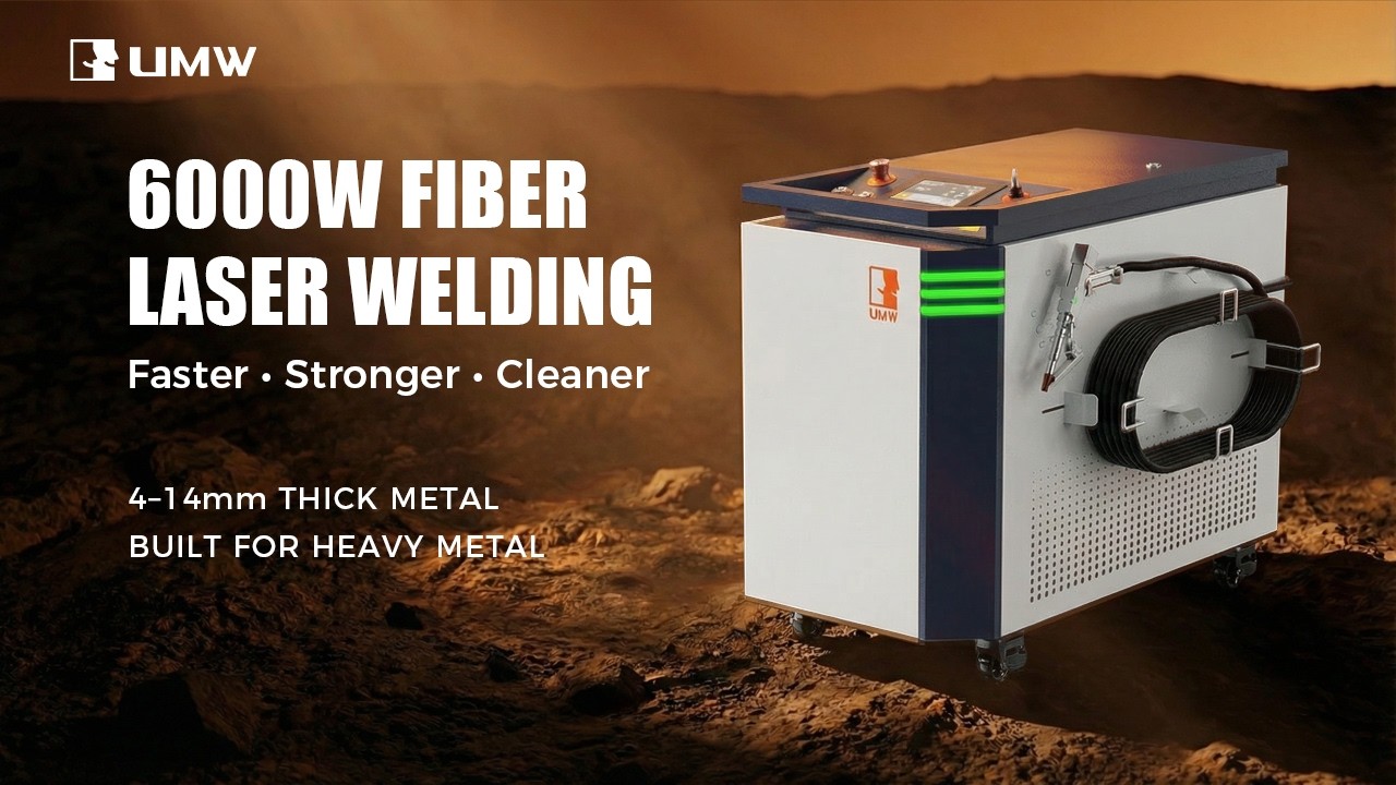 Need to Weld Thick Metal? See How 6000W 4-in-1 Laser Welding Machine Does It!