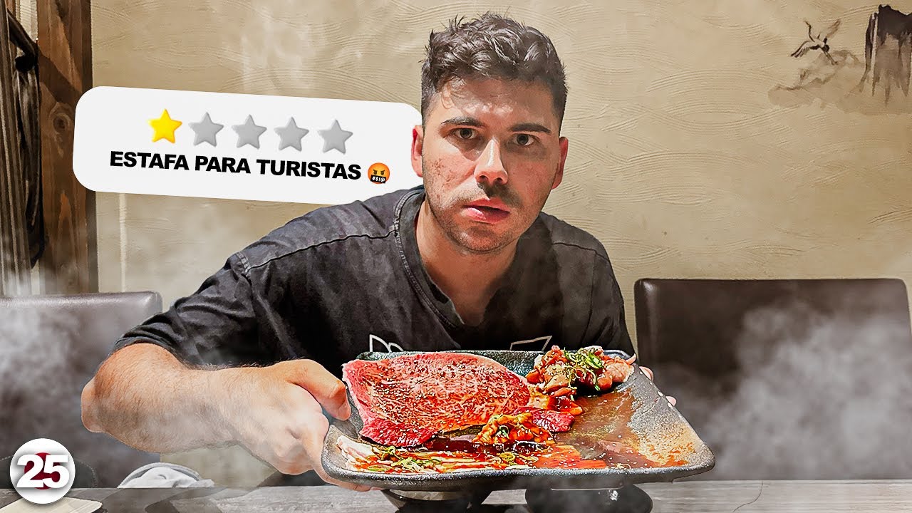 Probé lugares con 1 Estrella en JAPÓN
