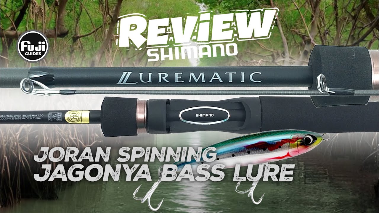 SHIMANO LUREMATIC BASS 🔥Joran Casting jagonya bass lure &bull; Fuji Guides