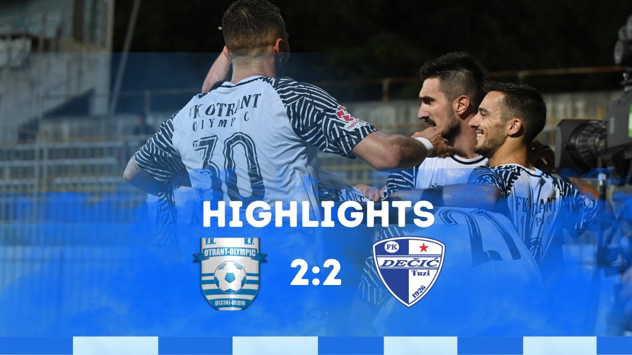 HIGHLIGHTS | Otrant Olympic  -  Dečić Admiralbet 2:2 | 5. kolo | 1. CFL I sezona 2024/25.