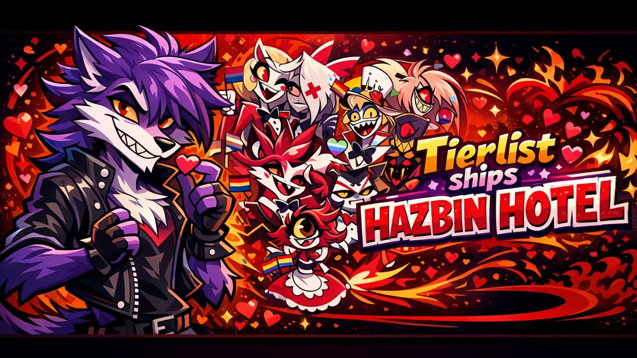 Ranking DEFINITIVO de Ships de Hazbin Hotel 🔥 ¿Cuál es el mejor?