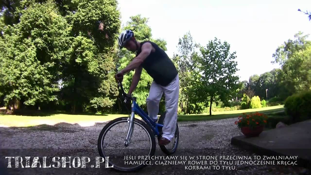 Szkółka trialu - stójka