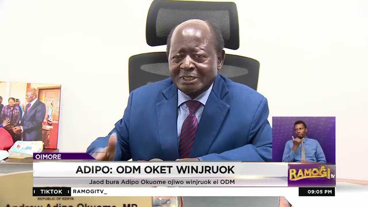 Adipo Okuome: Oburu, luong Sifuna iwuogo, wee ng'udhe oko