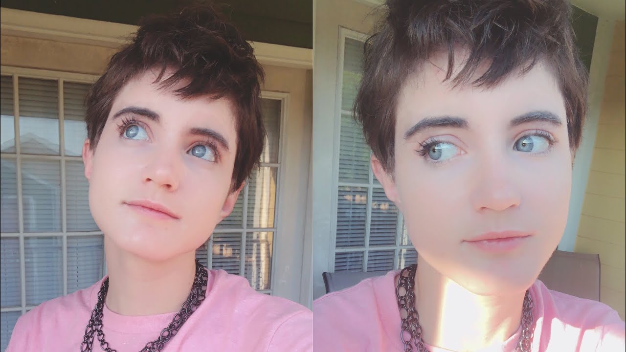 Voice before and after testosterone (7 months on T)