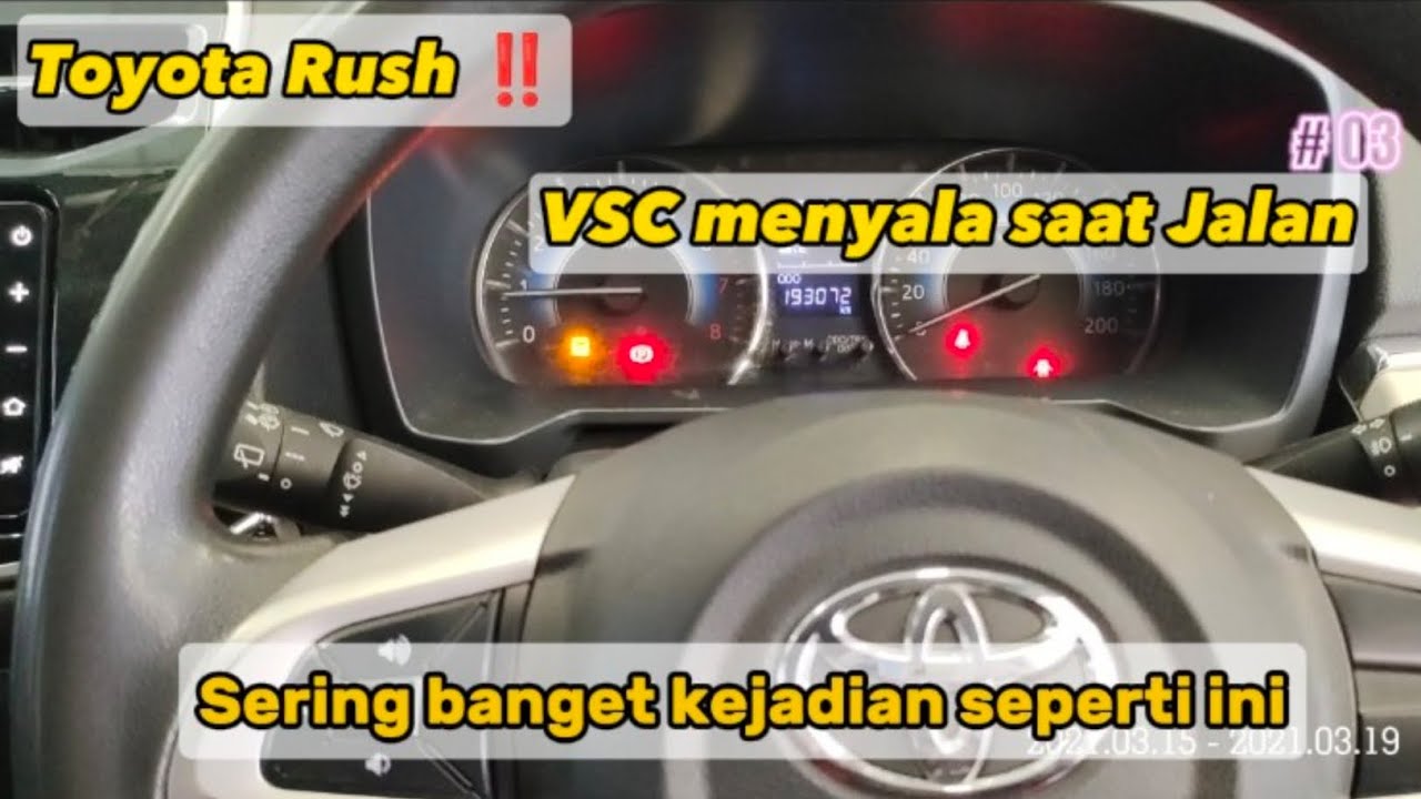 Lampu VSC toyota rush selalu menyala ⁉️ Hanya perlu penyetelan