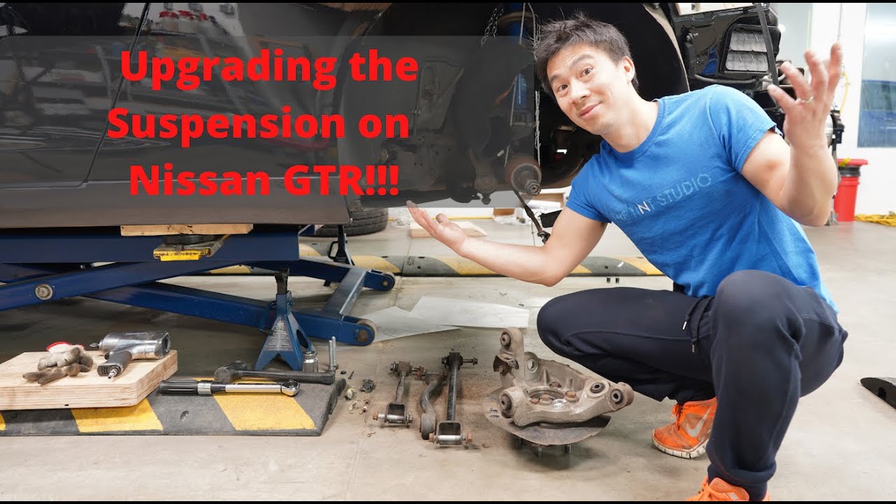 Модернизирую подвеску моего Nissan GTR!!!