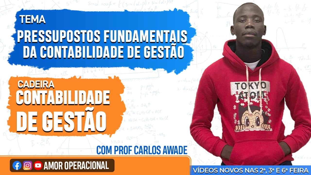 CONTABILIDADE DE GESTÃO|CUSTOS – AULA 1