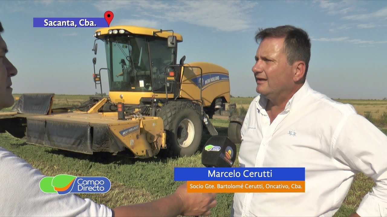 Tecnología para el corte de Alfalfa