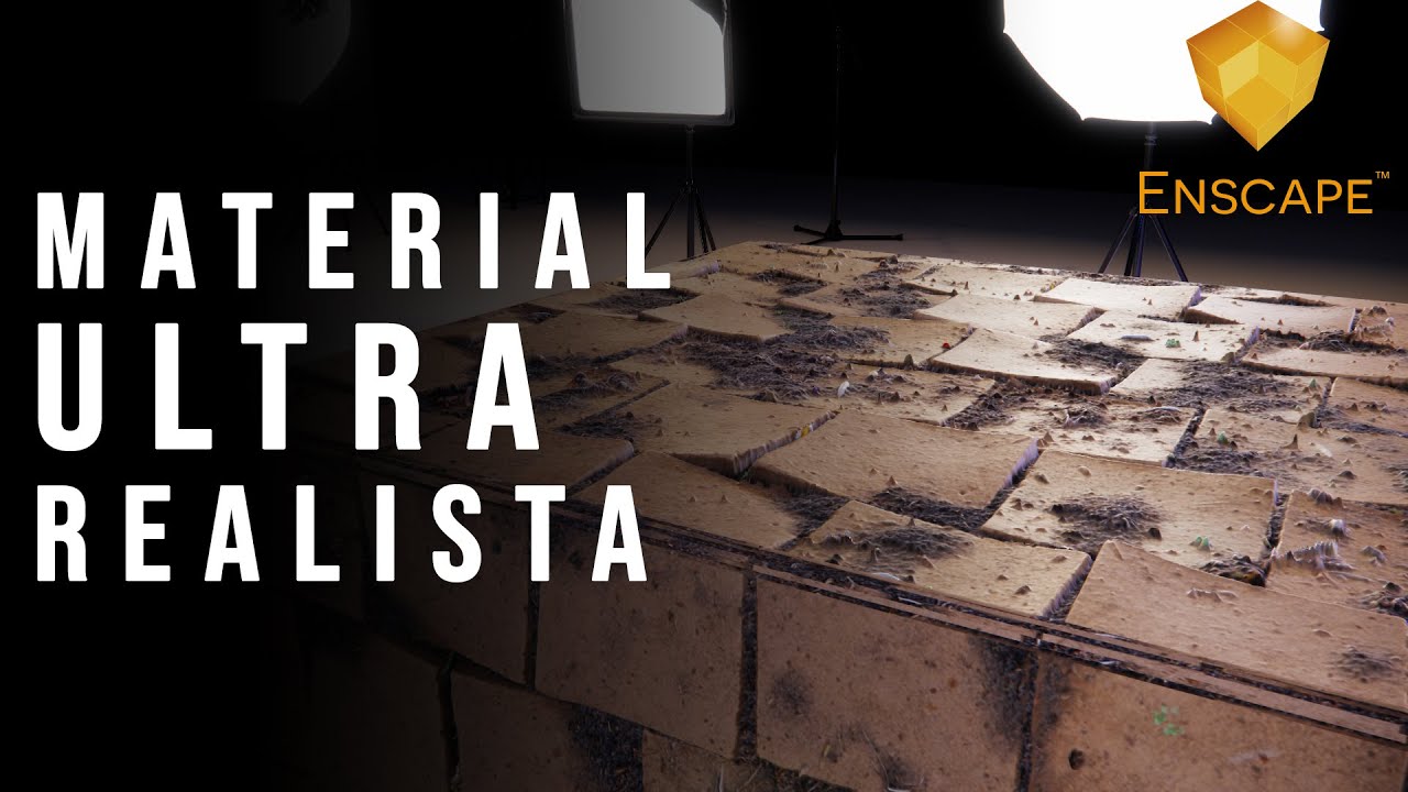 TUTORIAL Como Configurar Materiais no Enscape para Sketchup / PASSO A PASSO