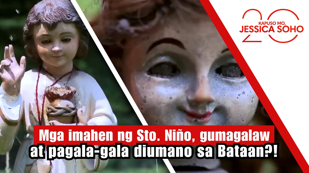 Mga imahen ng Sto. Niño, gumagalaw at pagala-gala diumano sa Bataan?! | Kapuso Mo, Jessica Soho