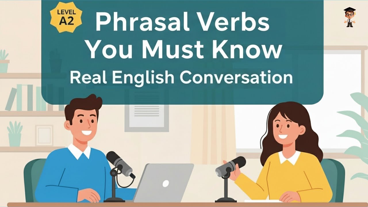 English Podcast for Beginners | Everyday English Phrasal Verbs | English Conversation Made Simple