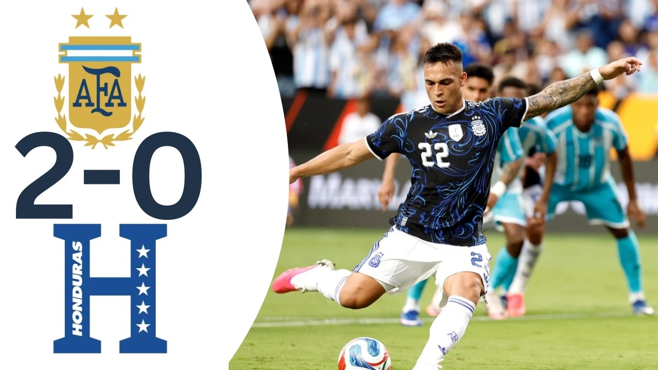 Argentina vs Honduras 2-0 Highlights | World Cup 2026 Friendly