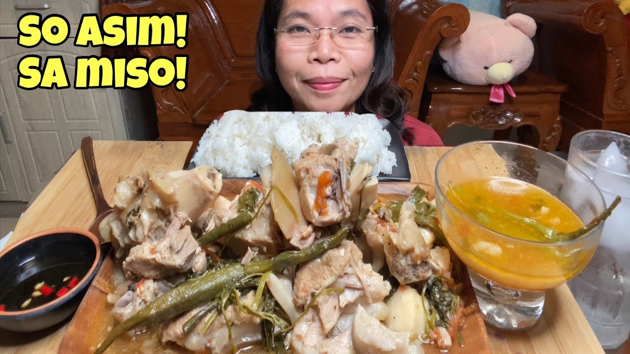PORK SINIGANG SA MISO | FILIPINO FOOD | COOKING | MUKBANG PHILIPPINES ASMR