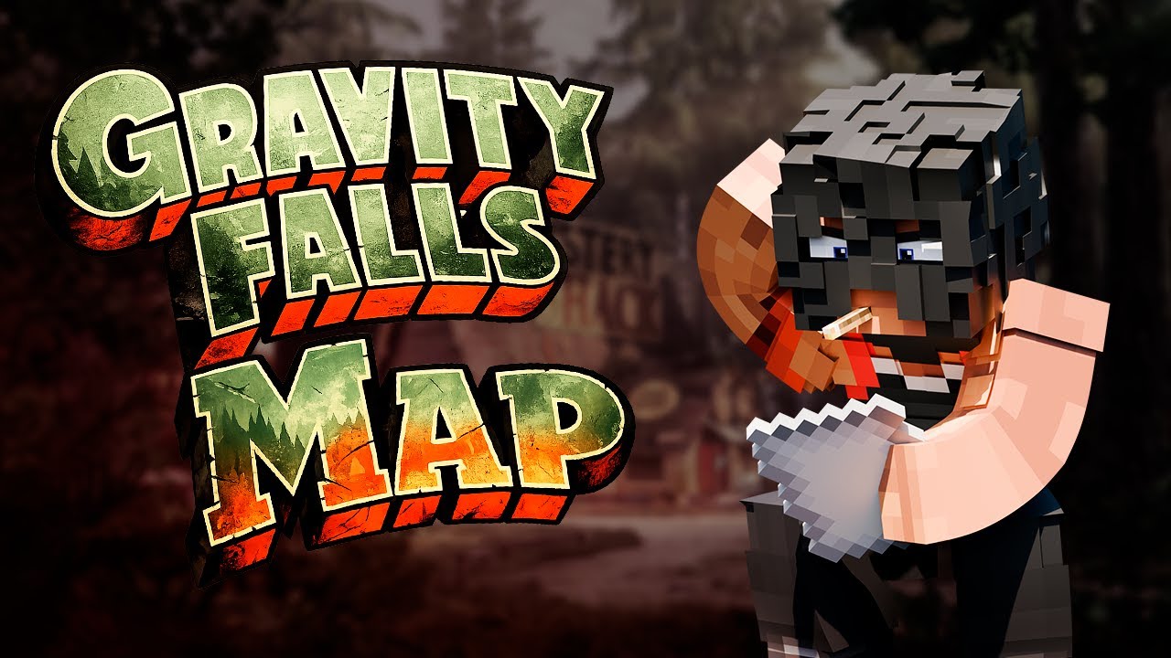 Строю карту 🟢 Gravity Falls 🟢 День 28🟢 Локации