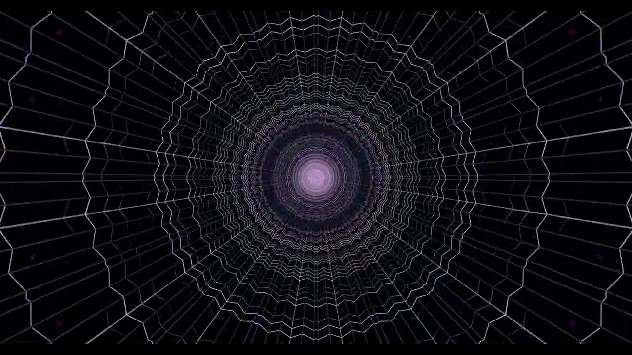 10 hours Purple Neon Tunnel Screensaver 4K UHD 60fps Vj Loop