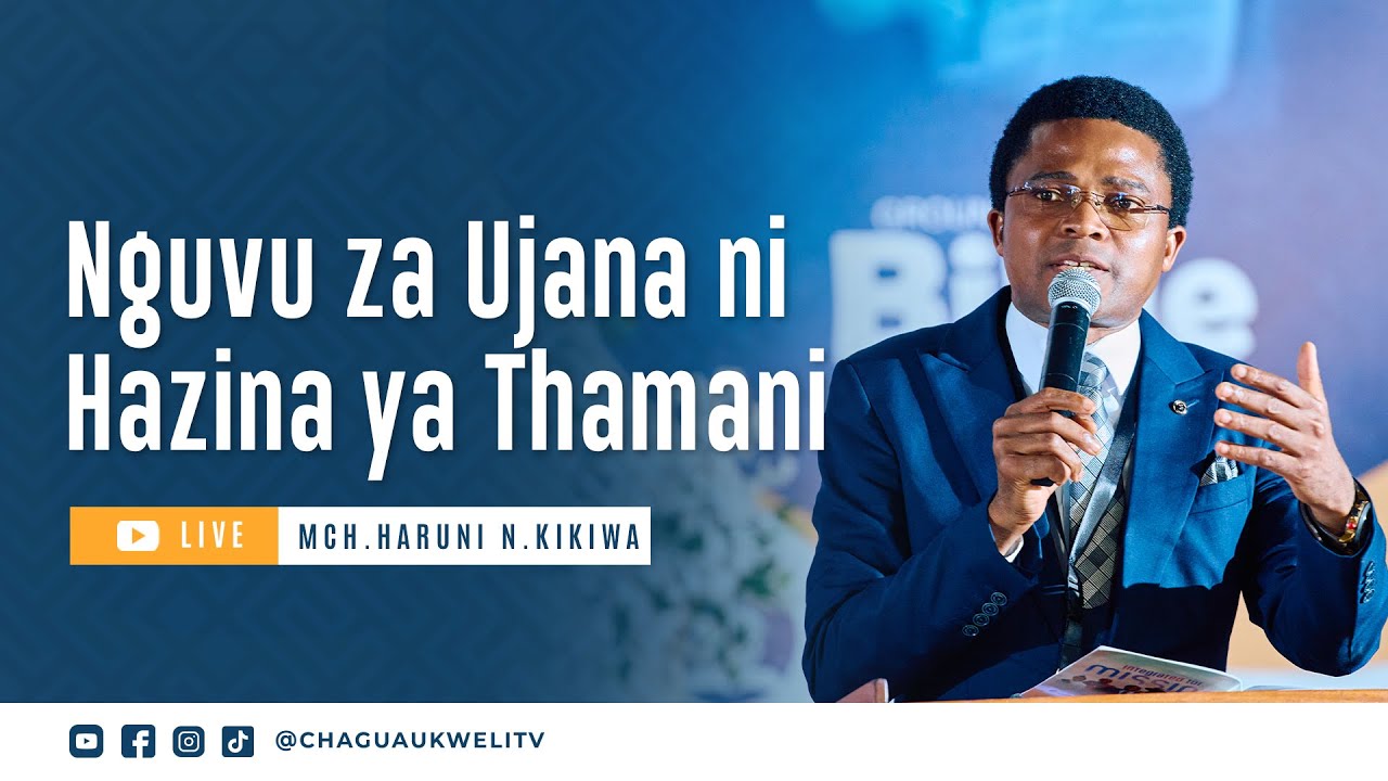 NGUVU ZA UJANA NI HAZINA YA THAMANI | PR.HARUNI KIKIWA