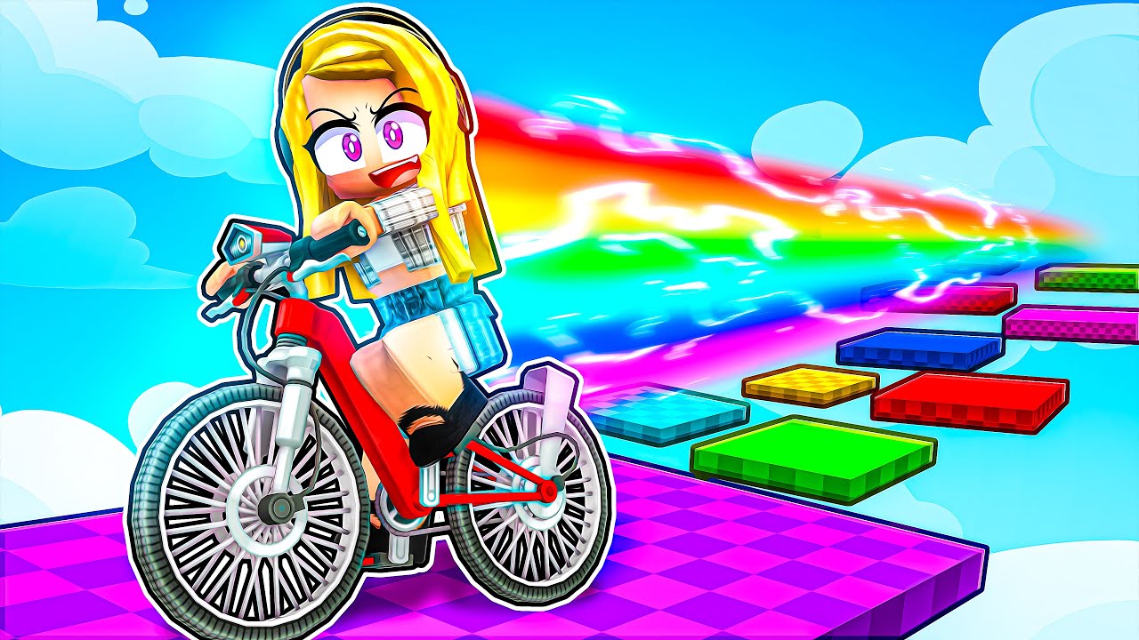 Most Insane Obby But It's On a Bike!!