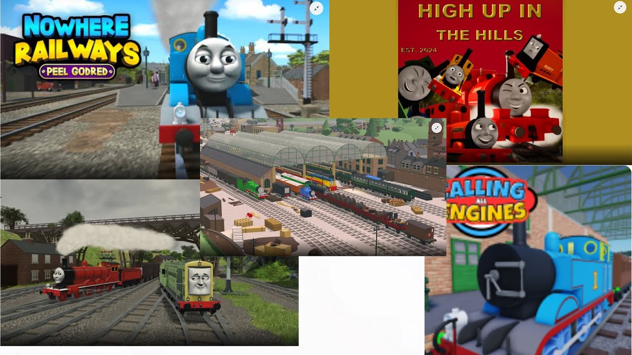 My Top 5 Favourite Thomas and friends Roblox games