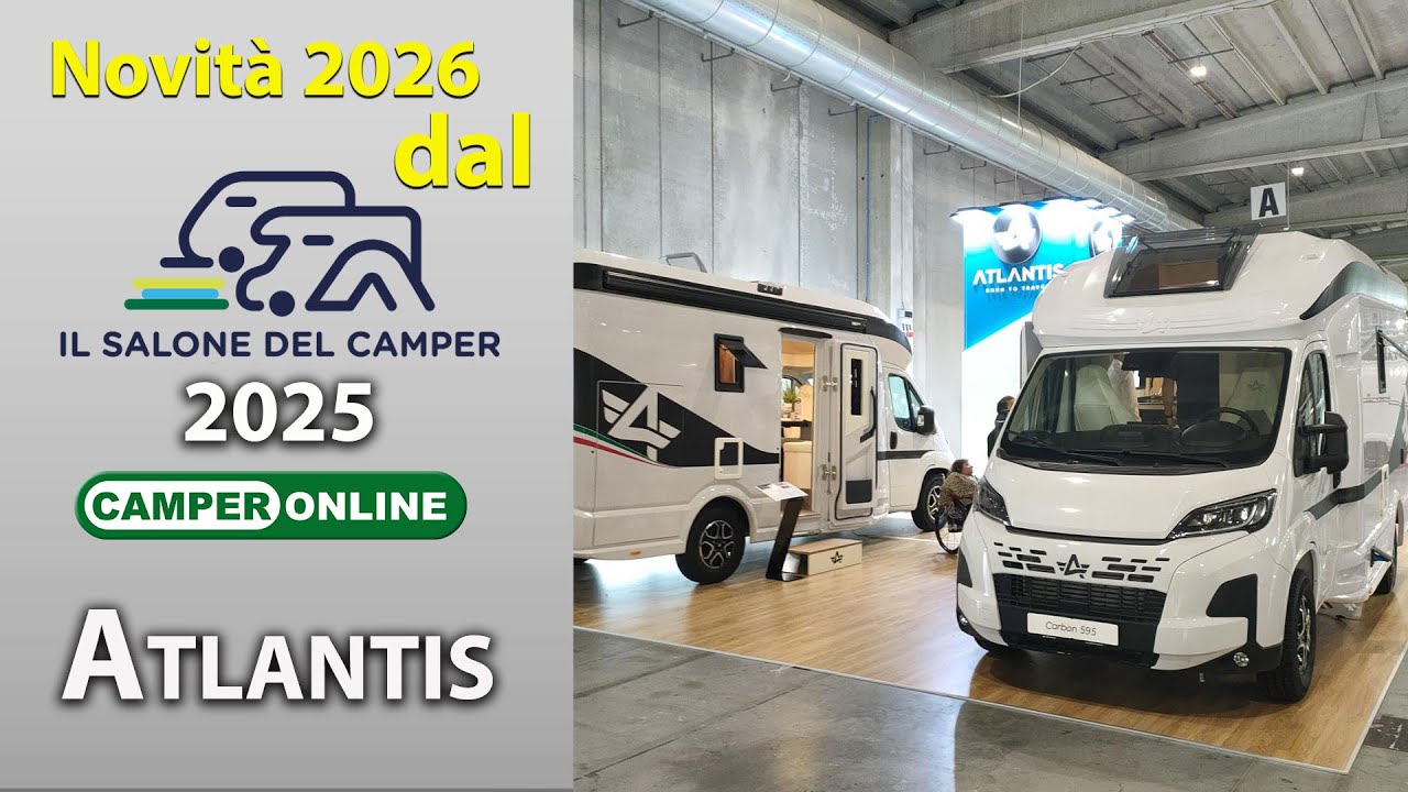 Atlantis: Novità 2026 dal Salone del Camper