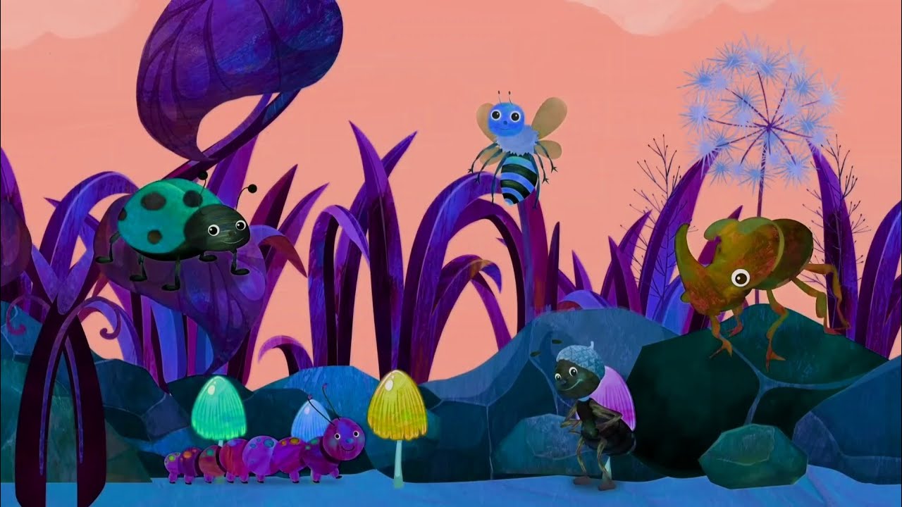 Семейство пальчиков, божья коровка // Поле «Спарта» // Спонсор: Gamavision Csupo effects