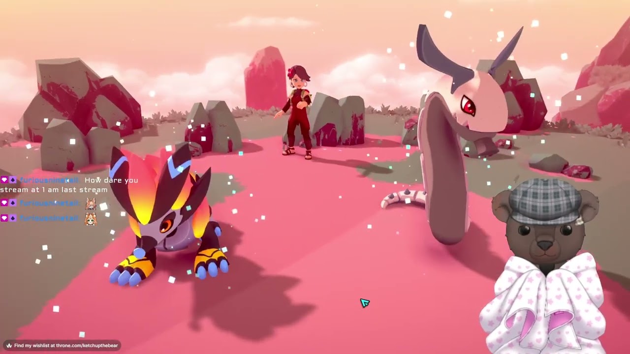 Playing more Temtem!~ Doing the pilgrimage and doing some Temtem battling!~