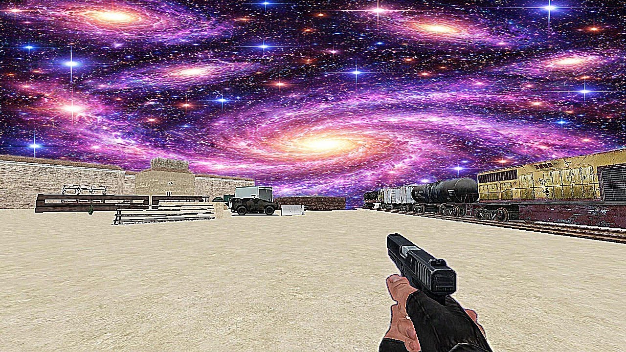 Counter-Strike Source: Zombie Riot Mod on zm_desert_survival_v1