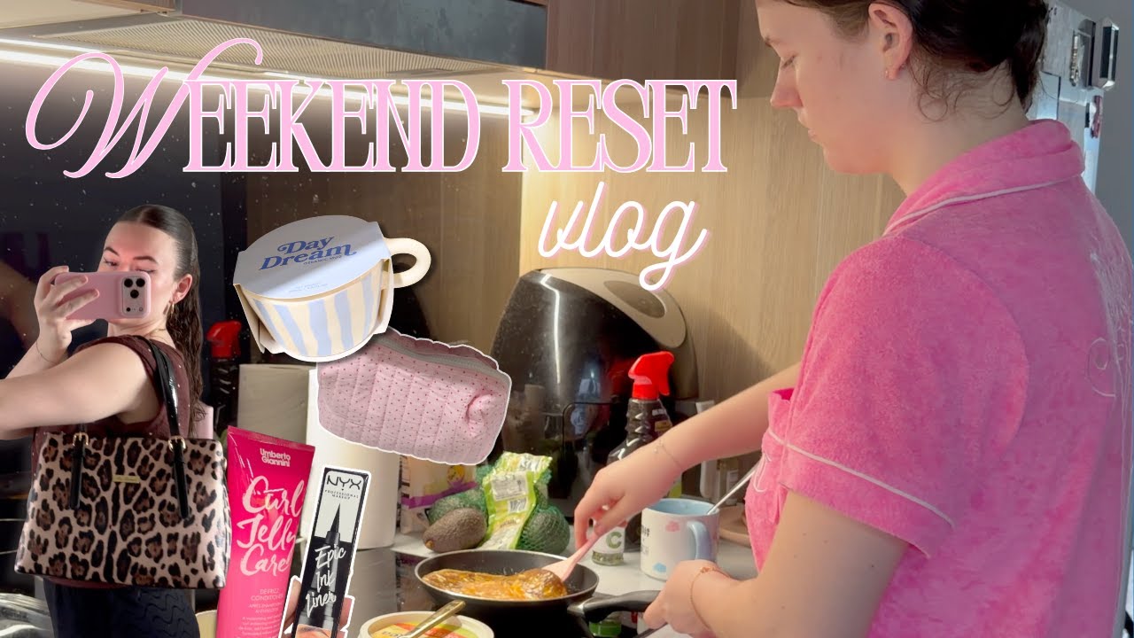 Spend the day with me | Cook breakfast, get ready + shopping