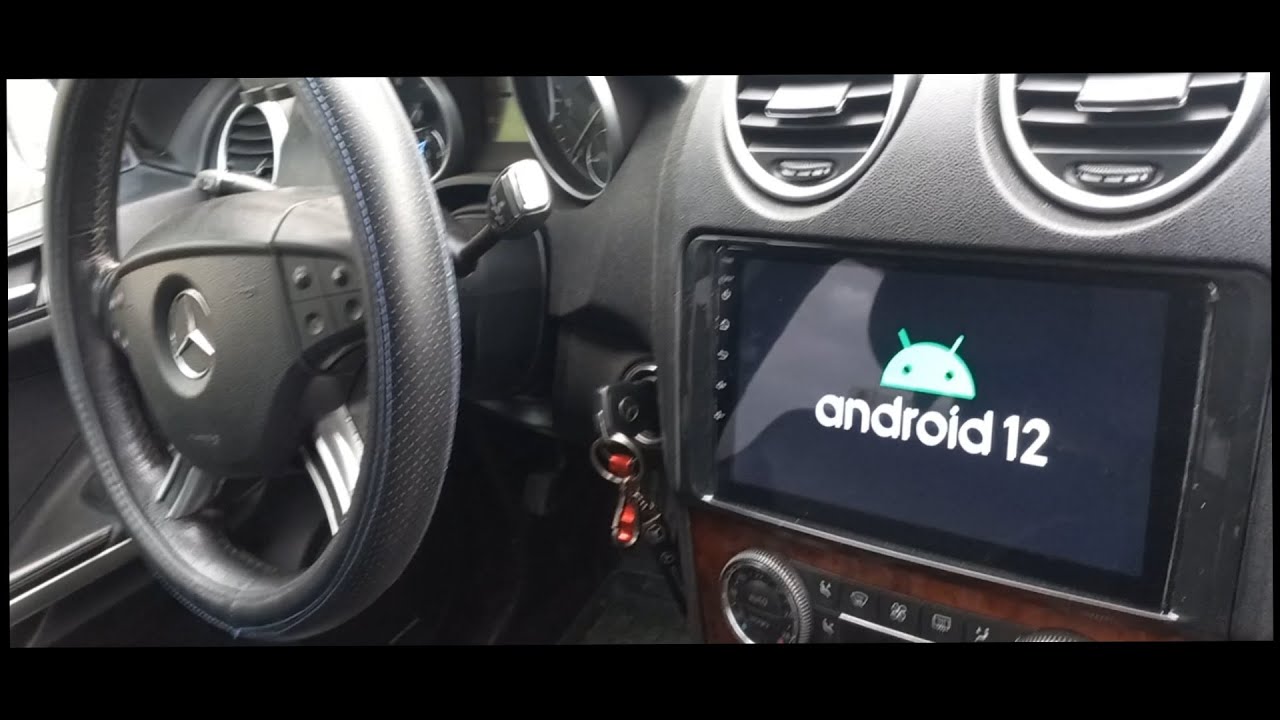 Как настроить Can Bus и кнопки управления рулем на Мерседес ML320