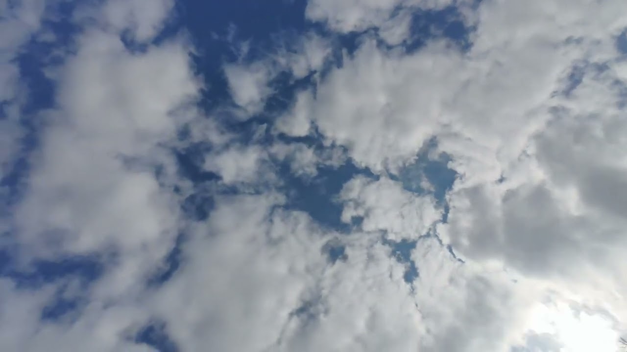 Wolkenbilder zur Entspannung