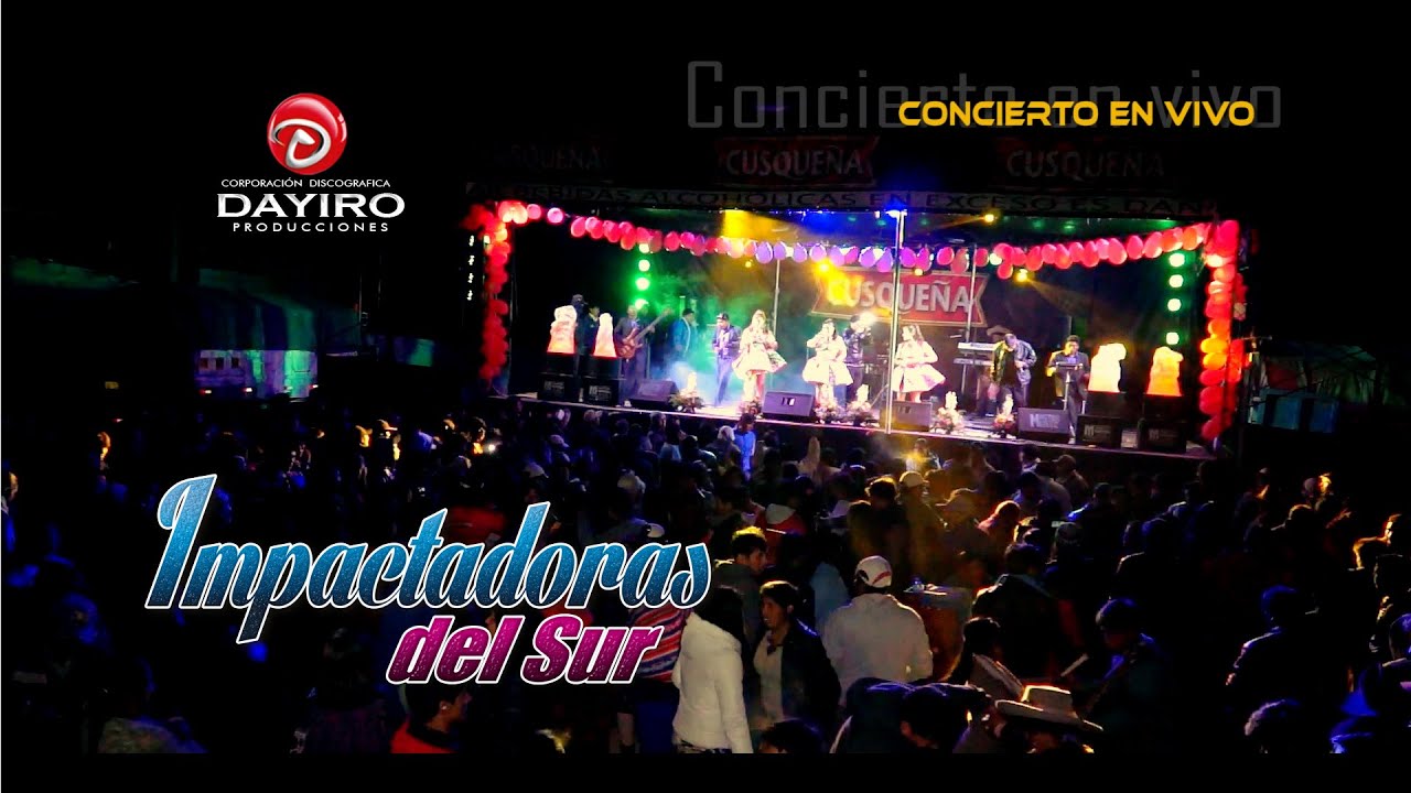 IMPACTADORAS DEL SUR::Nunca me diste mi lugar::Concierto 2016