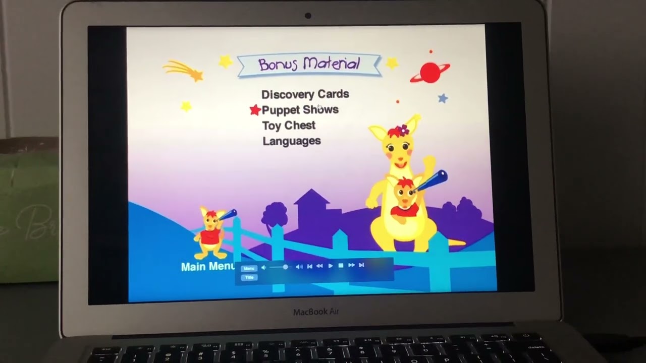 DVD Menu Walkthrough For Baby Einstein Galileo 2004 DVD