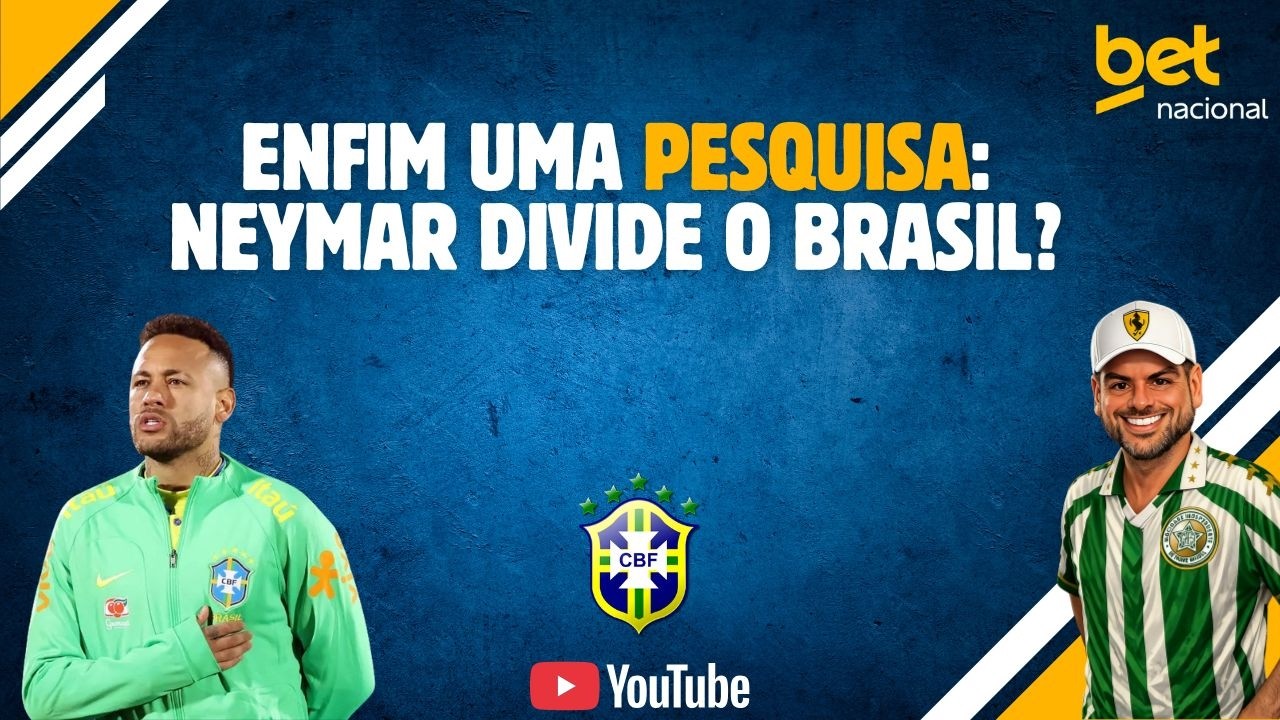 Pesquisa revela o que o brasileiro pensa de Neymar