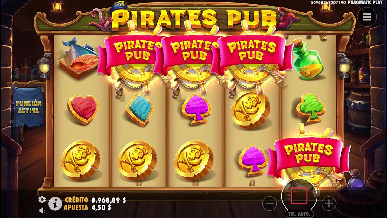 Massive 3K Win on Pirates Pub Slot | From $4 to $3,000! 🎰🔥