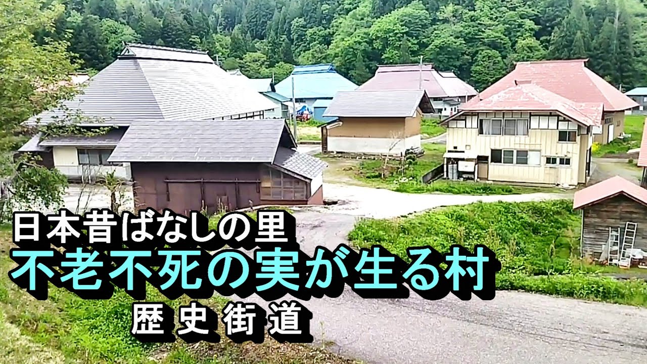 【日本昔話 】不老不死伝説の村、蓬莱