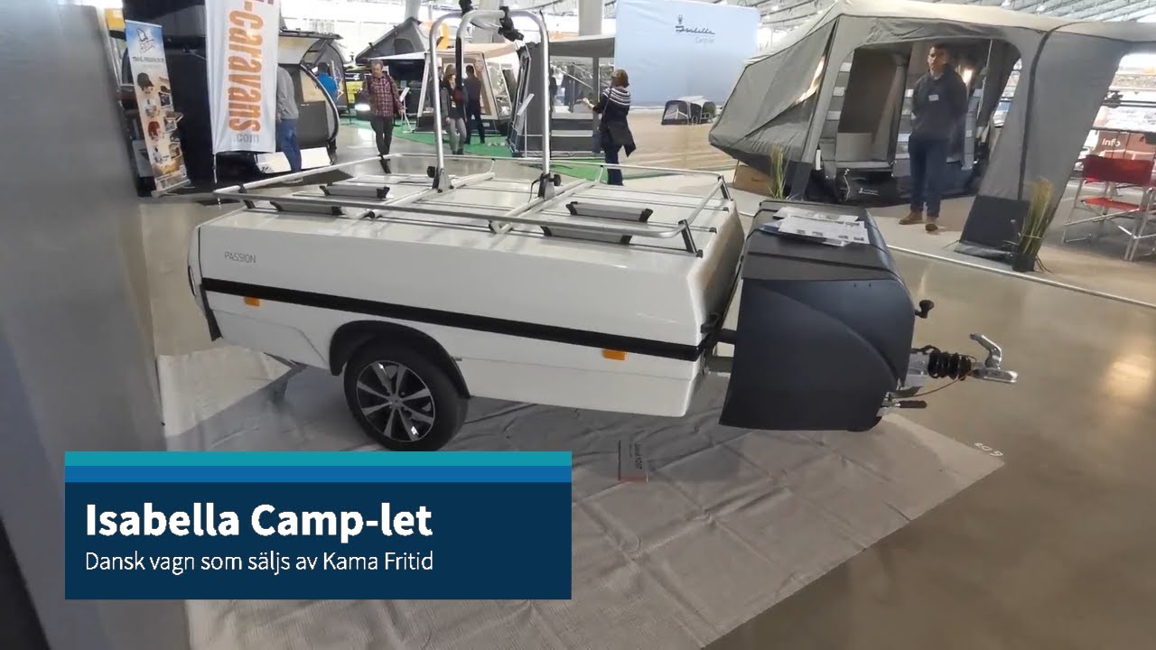 Camp-let tältvagn för smidig camping