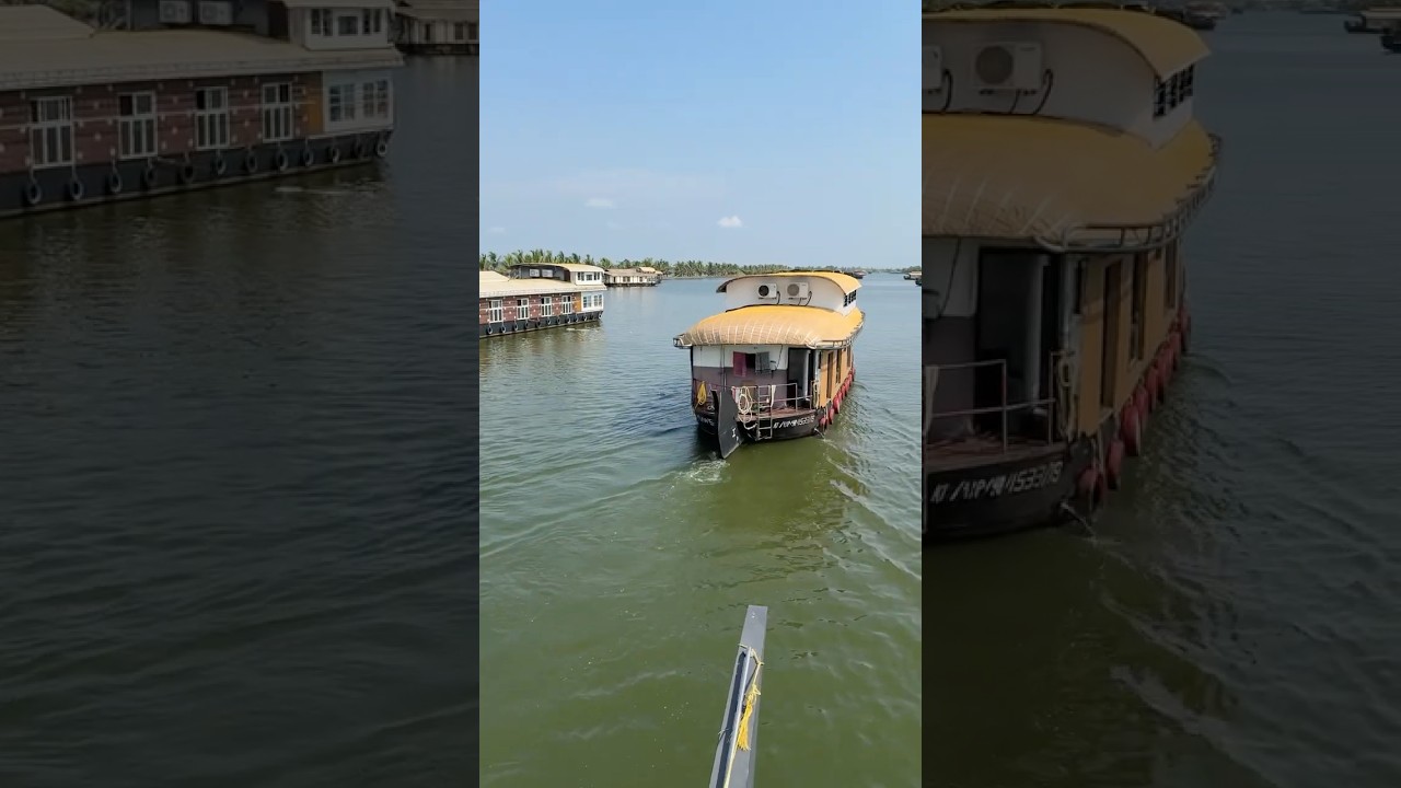 Alappuzha houseboat #kerala #houseboat #alappuzha #kuttanad #kallu #karimeen #houseboat #backwaters