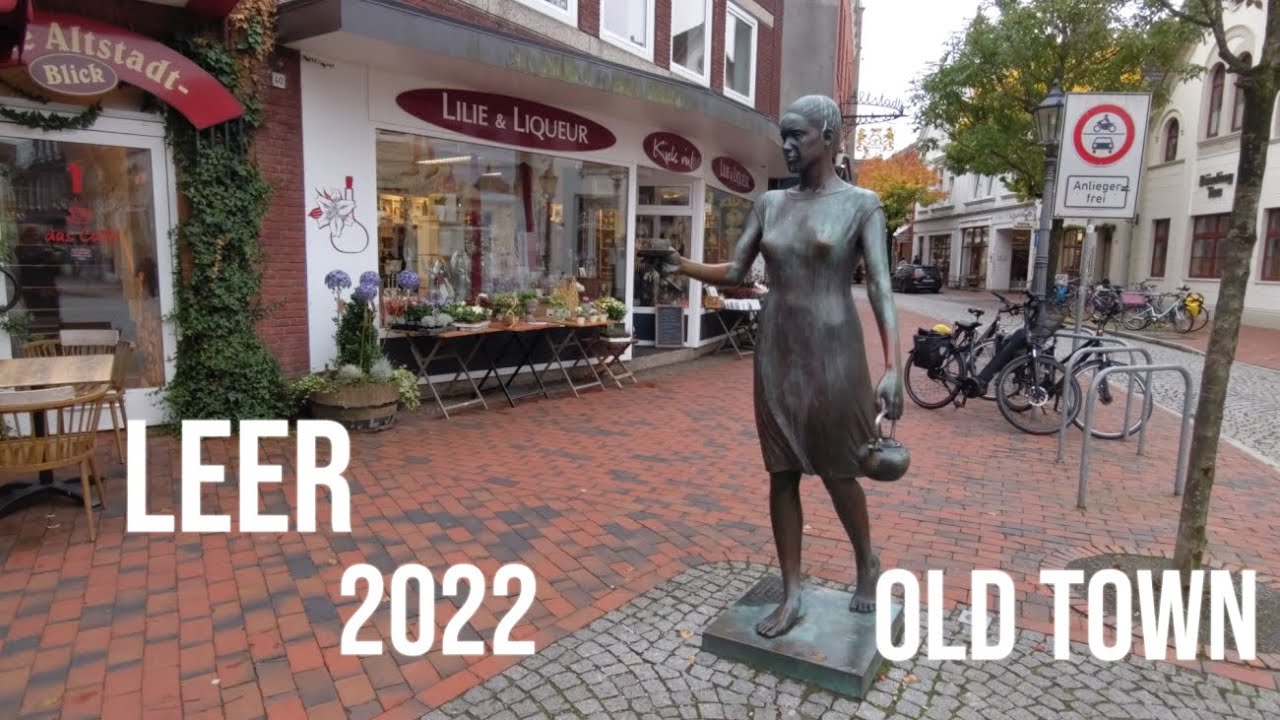 Walking in Leer 🇩🇪 - Old Town - Port 2022