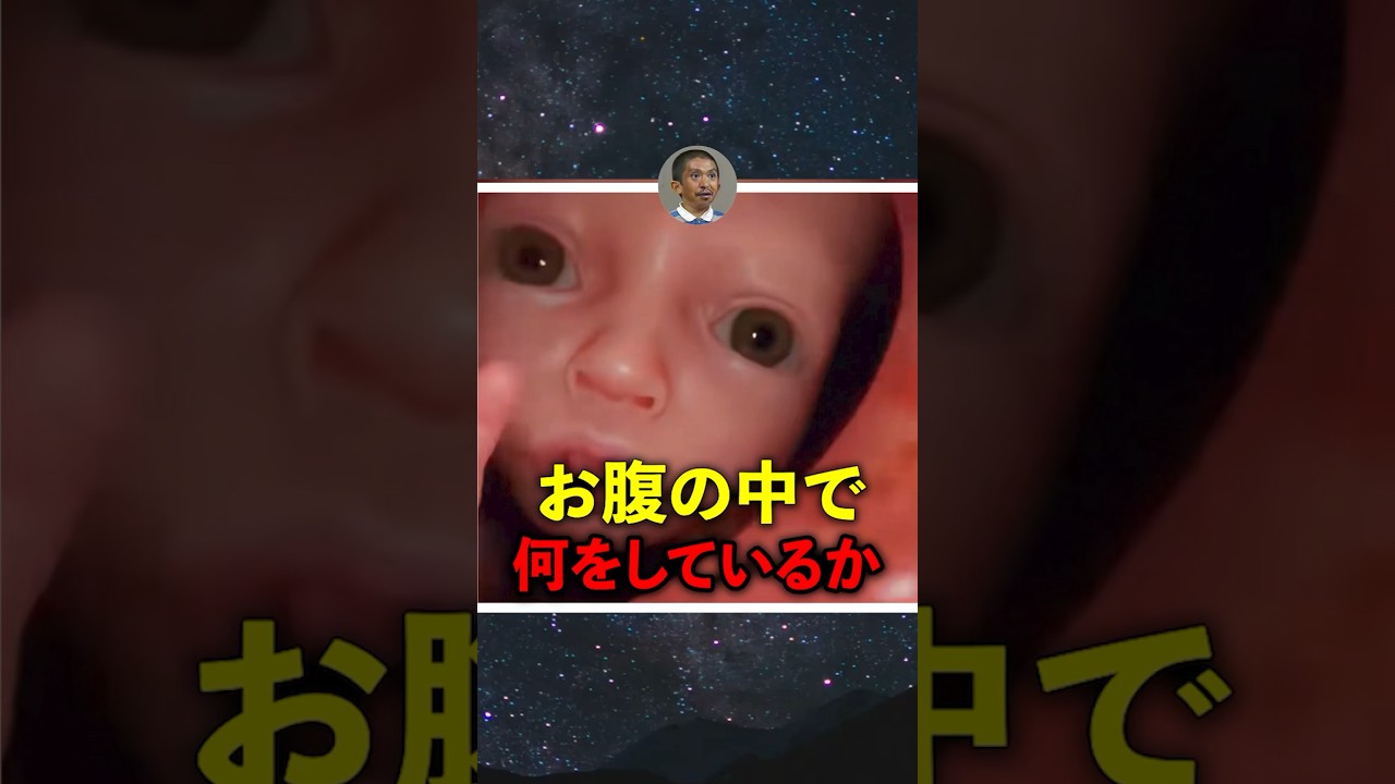 【衝撃】胎児がお腹の中で何をしているのか#shorts #胎児 #雑学