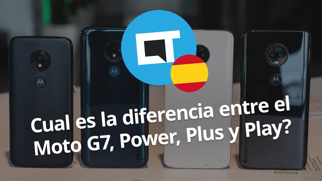 Cual es la diferencia entre el Moto G7, Power, Plus y Play?