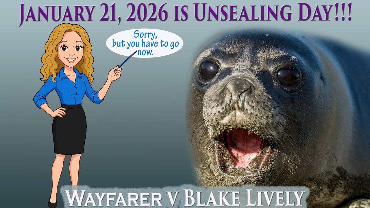 Live With Lauren to Discuss the Great Unsealing. Wayfarer v Blake Lively
