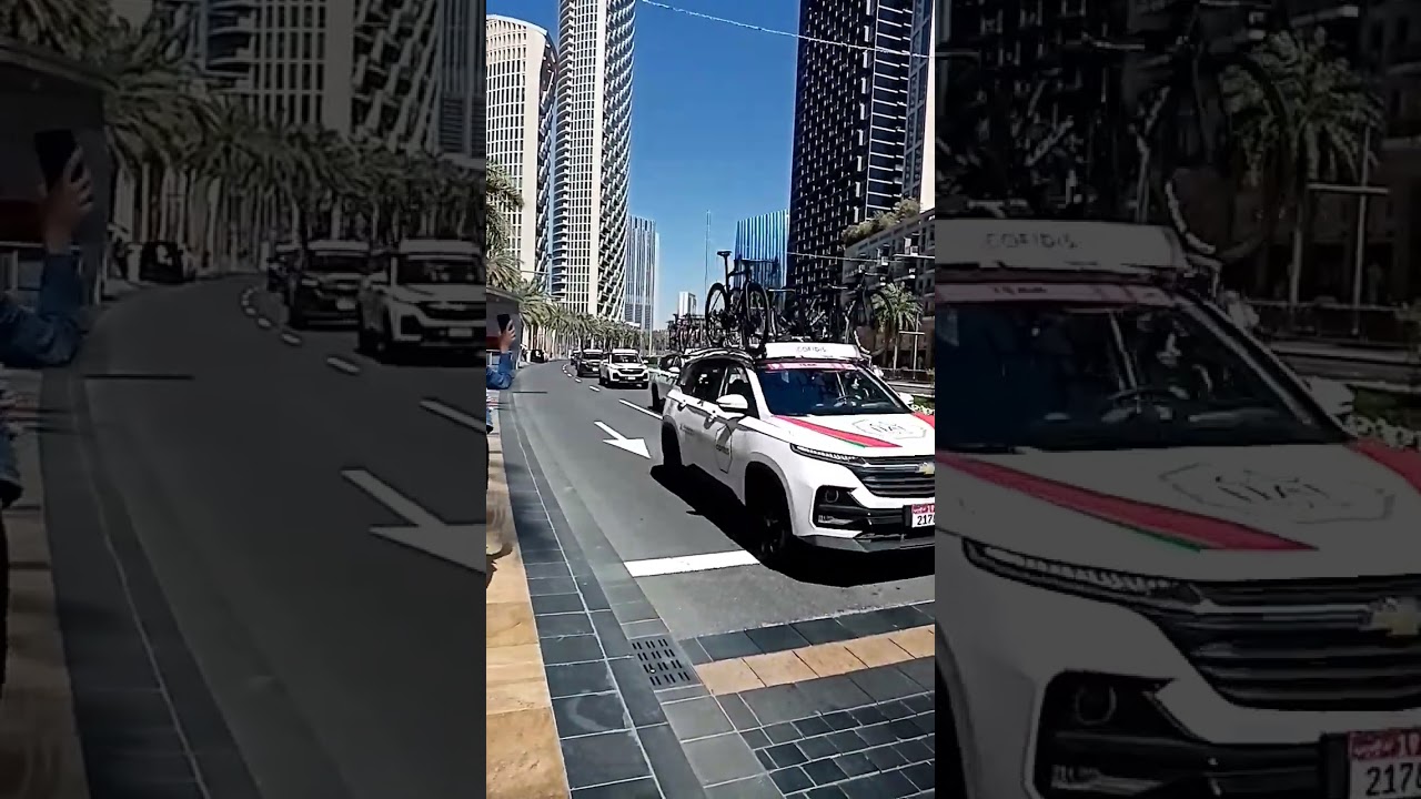dubai cycling toar today #shortvideo #dubai #burjkhalifa