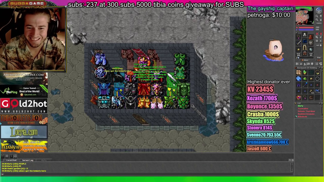 [Tibia] SICK ITEM COLLECTION!