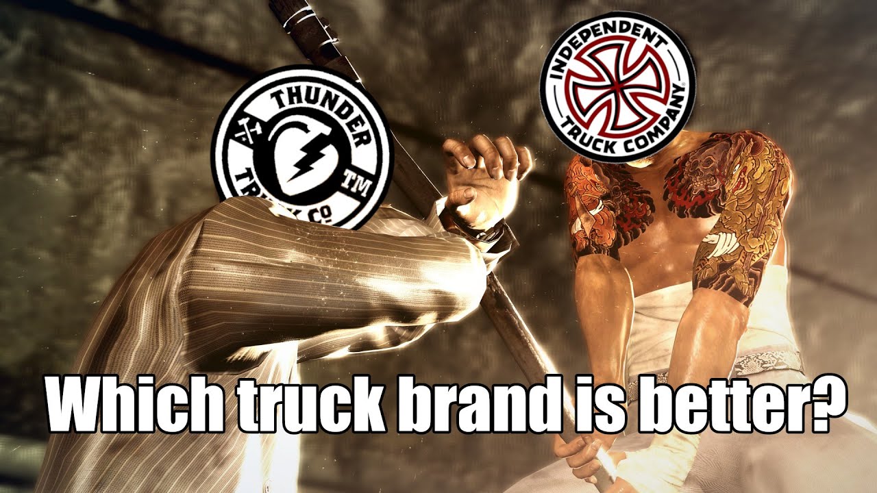 INDEPENDENT vs THUNDER Trucks! - Skateboard Gear Review