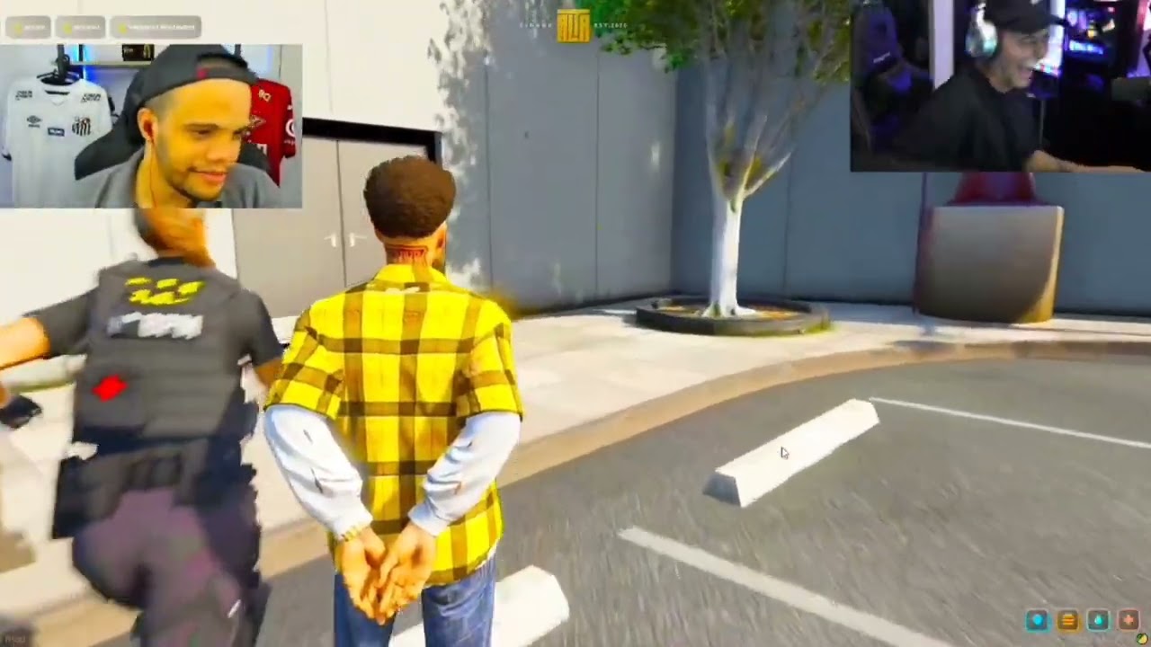 Meikod tenta fugir e o Rc &eacute; liberado KKKKKKKKKKK